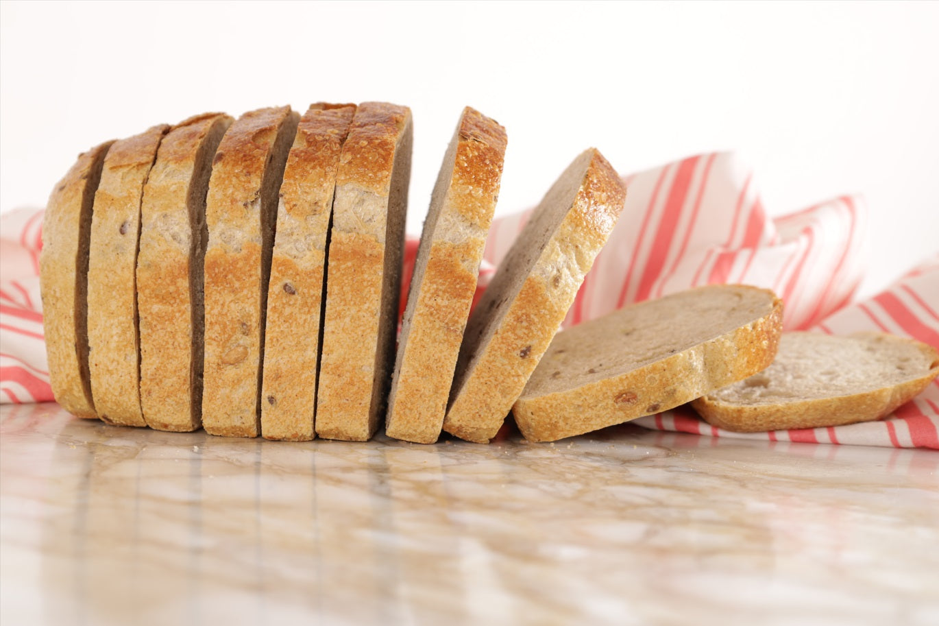 Spent Grain Sliced Sourdough